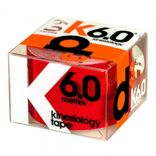 Cinta D3tape Recuperacion K6.0 kinesiology blister 6m x 50mm Rojo 