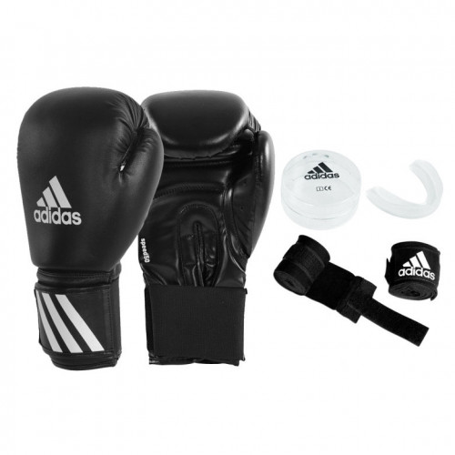 Kit Adidas Boxeo Boxing Negro 