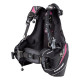 Chaleco Cressi Buceo BCD Travelight Negro Mujer