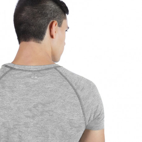 Camiseta seamless camo gris