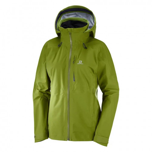 Chamarra Salomon Outdoor One & Only Verde Mujer