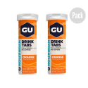 Hidratacion GU Energy Running Tabs Orange Pack 2   