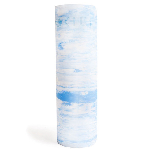Tapete KIUI Yoga Premium TPE Eco Friendly 6mm de Camuflaje Azul 