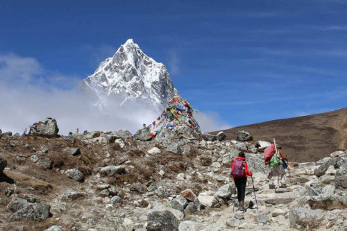 Caminata al campo base del Everest