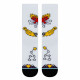 Calcetines Stance Lifestyle Eagle Star Blanco 