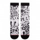 Calcetines Stance Lifestyle Looky Lou Blanco Mujer