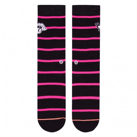 Calcetines Stance Lifestyle Senses Crew Negro Mujer