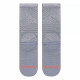 Calcetines Stance Fitness Uncommon Train Crew  Gris Mujer