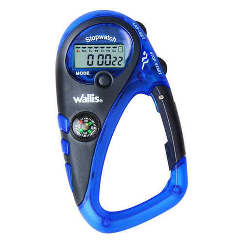 Cronometro Wallis Running Digital Azul 