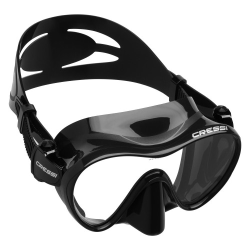 Visor Cressi Snorkeling F1 Frameless Negro 