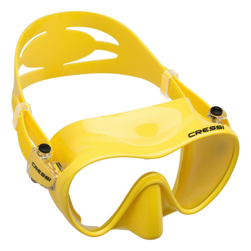 Visor Cressi Snorkeling F1 Frameless Amarillo 