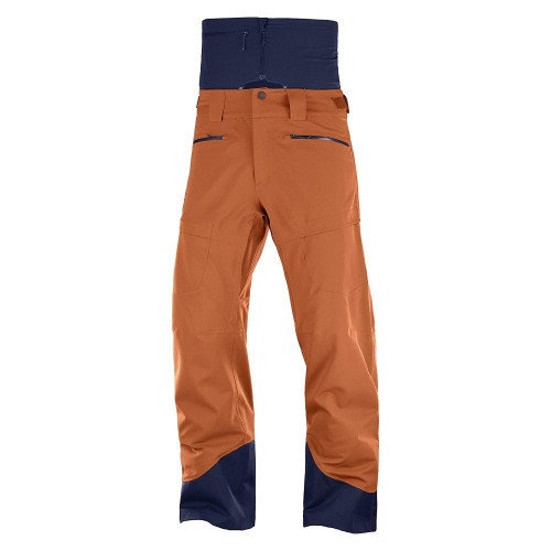 Pantalon Salomon Esquí  Naranja Hombre
