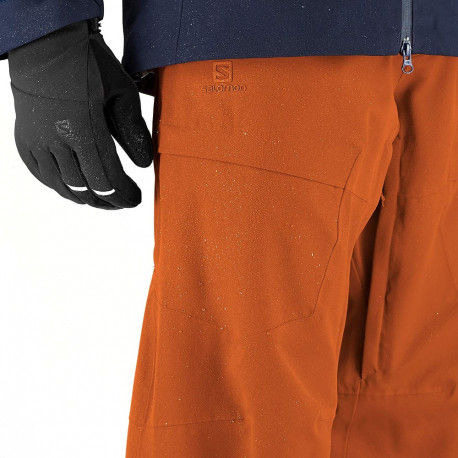 Pantalon Salomon Esquí Qst Guard Naranja Hombre