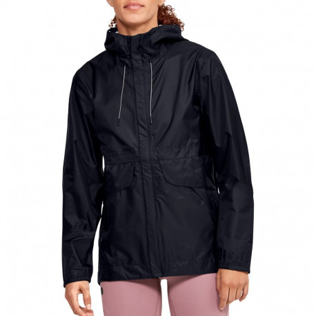 Chamarra Under Armour Fitness Cloudstrike Shell Negro Mujer