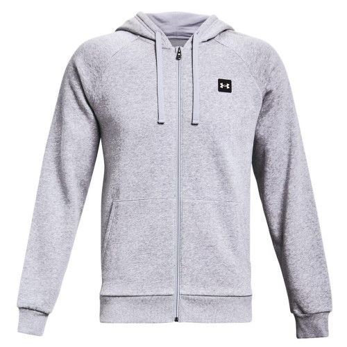 Sudadera Under Armour Fitness Rival Flacee FZ Gris Hombre