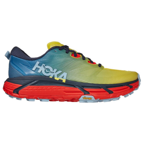 Tenis Hoka One One Trail Running  Multicolor Hombre