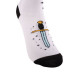 Calcetines Flames Lifestyle Ovnis Blanco 