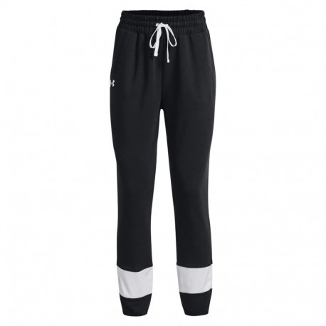Jogger Under Armour Fitness Rival Terry CB Negro Mujer