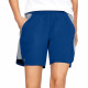 Short Under Armour Fitness Game Time 7in Azul Mujer
