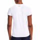 Playera Under Armour Fitness Tech Solid Blanco Mujer