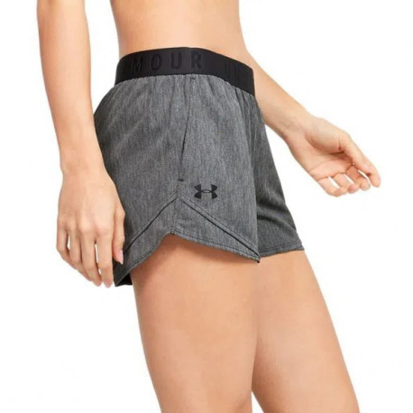 Short Under Armour Fitness Play Up Twist 3.0 Gris Mujer