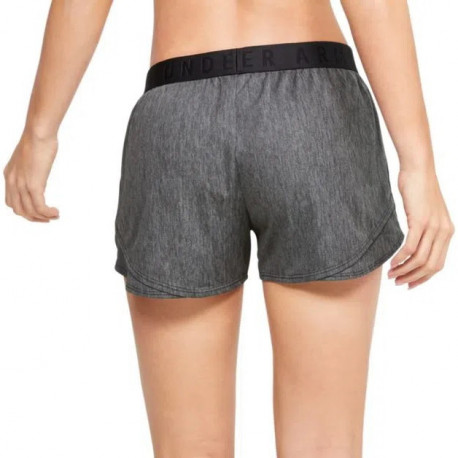 Short Under Armour Fitness Play Up Twist 3.0 Gris Mujer