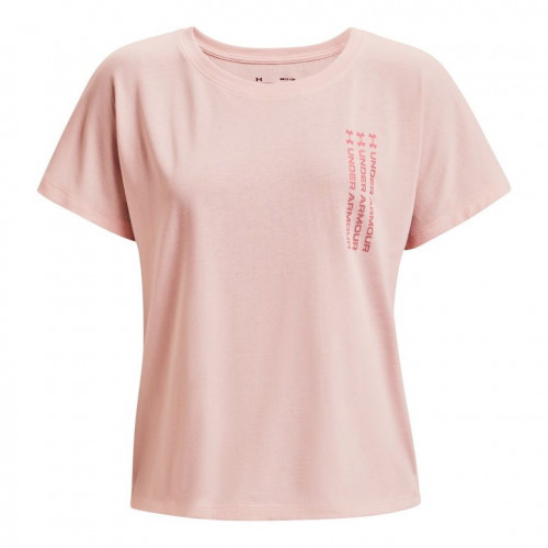 Playera Under Armour Fitness Live Repeat Graphic Rosa Mujer