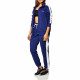 Set Under Armour Fitness Tricot Track Azul Mujer