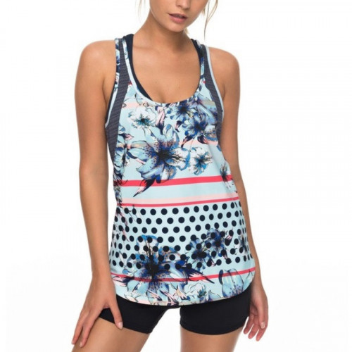 Tank Top Roxy Fitness Easy Game 6"  Mujer