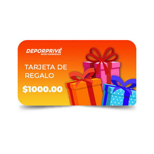  Deporprivé  Tarjeta de Regalo $1,000  