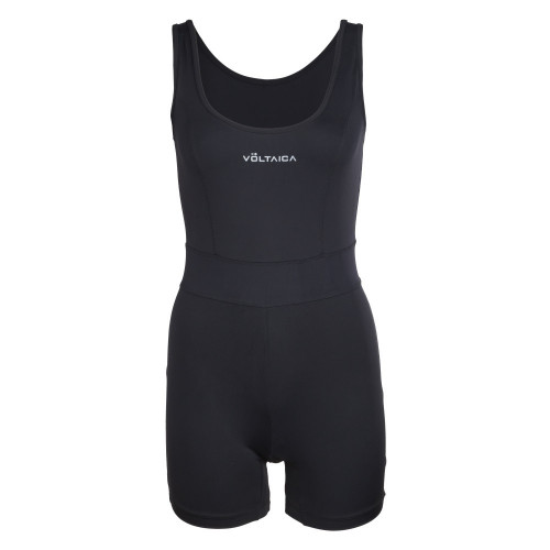 Jumpsuit Voltaica Fitness Short Negro Mujer