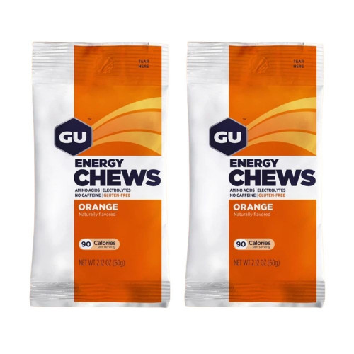 Gomita GU Energy Running Chews  Orange Pack 2   