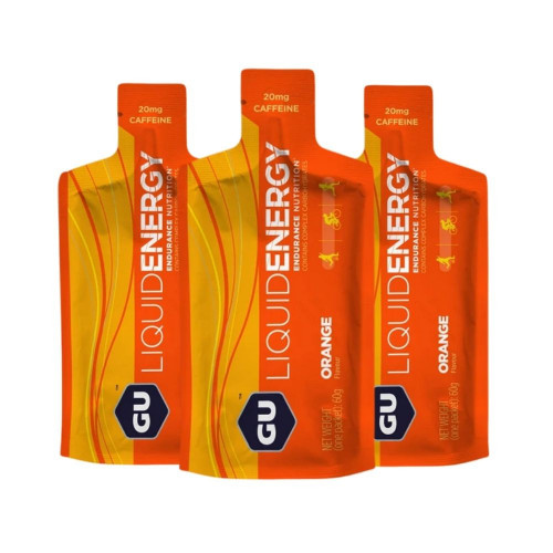 Gel GU Energy Running Liquid Orange Pack 3   
