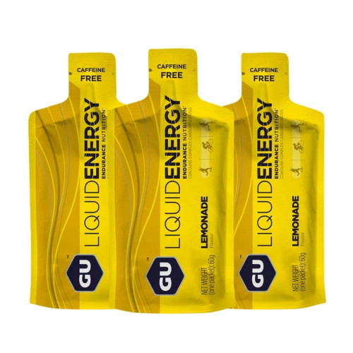 Gel GU Energy Running Liquid Lemonade Pack 3   