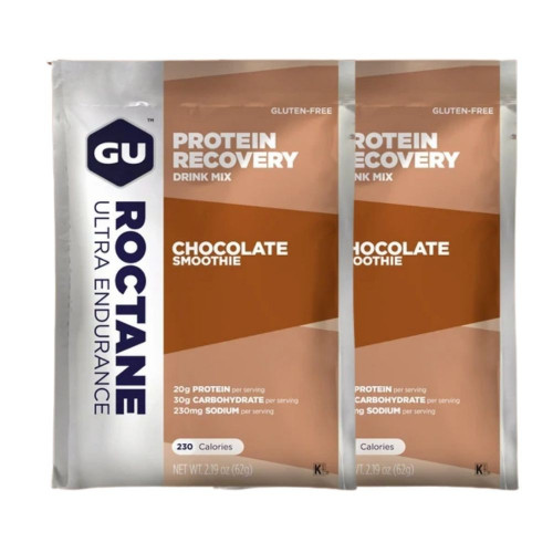 Proteina GU Energy Running Roctane Smothie Chocolate Pack 2   