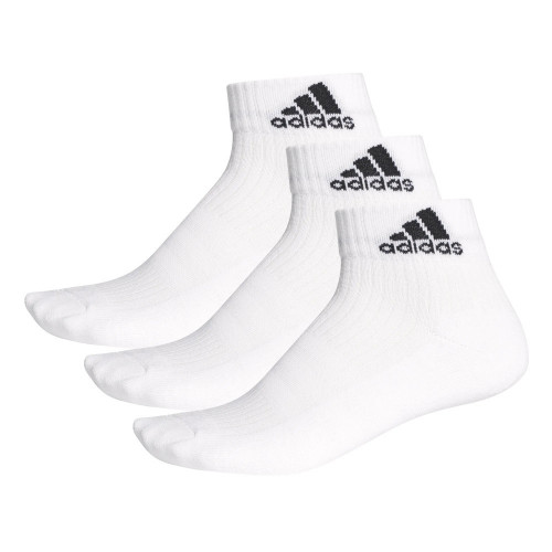 Calcetines Adidas Fitness 3S Performance Pack 3 Blanco 