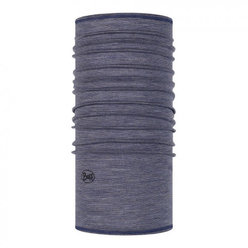 Tubular Buff Outdoor Lightweight Merino Wool Light Denim MS Azul 