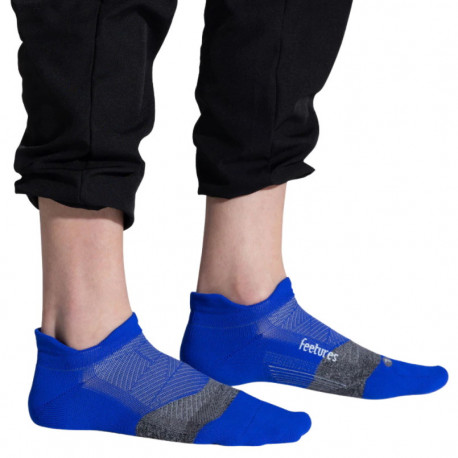 Calcetines Feetures Running Elite Light No Show Azul 