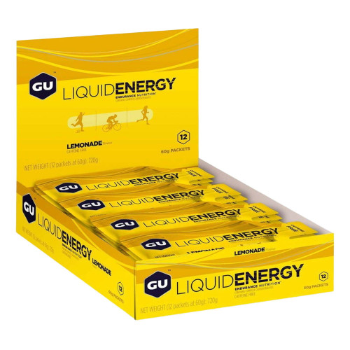 Gel GU Energy Running Caja Liquid Energy Lemonade   