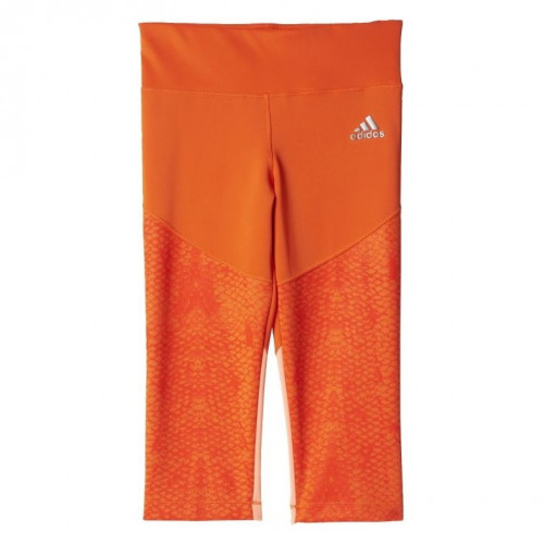 Leggings Adidas Fitness Techfit 3/4 Naranja Kids