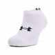Calcetines Under Armour Fitness Core No Show 3Pack Blanco 