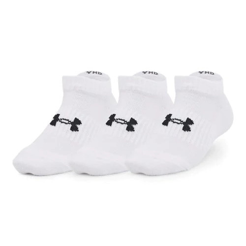 Calcetines Under Armour Fitness Core No Show 3Pack Blanco Kids