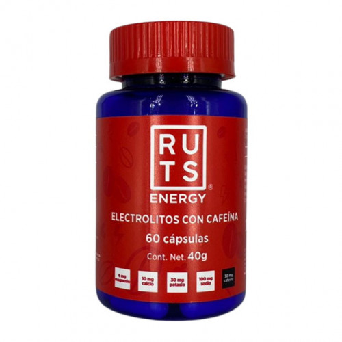 Electrolitos RUTS ENERGY Multisport Capsulas + 30mg Cafeina   