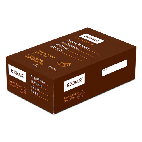 Barra RXBAR Multisport Caja Protein Peanut Butter Chocolate 12 Piezas   