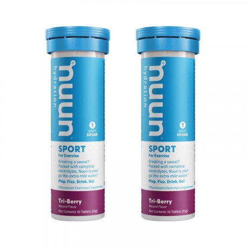 Hidratacion Nuun Sport Multisport Tri Berry Pack 2   