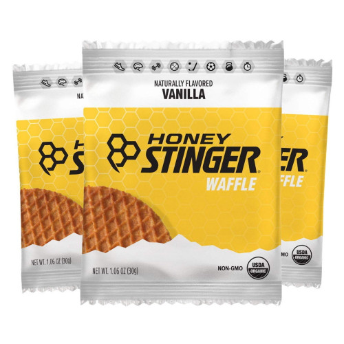 Barra Honey Stinger Multisport Waffles Vanilla Pack 3   