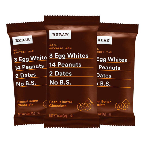 Barra RXBAR Multisport Protein Peanut Butter Chocolate Pack 3   