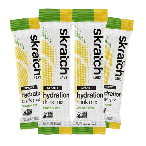Hidratacion Skratch Multisport Lemon Lime 22g Pack 4   