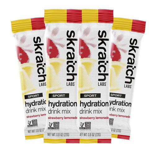 Hidratacion Skratch Multisport Strawberry Lemonade 22g Pack 4   