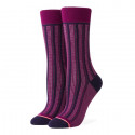 Calcetines Stance Lifestyle Stripe Down Morado Mujer